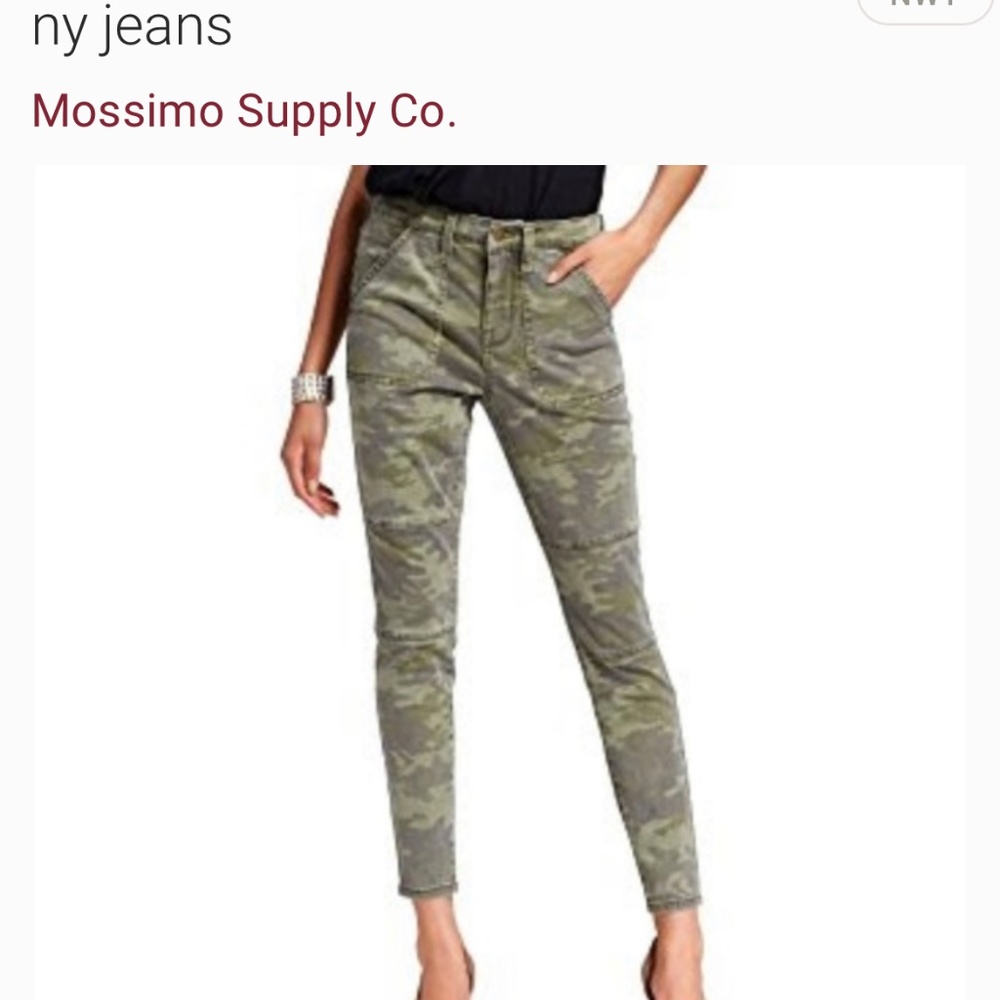 Target Mossimo Skinny Camo Pants 9